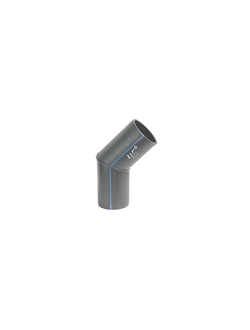 D110 SDR11 ОТВОД 01°- 45° СВАРНОЙ СЕГМЕНТНЫЙ ПНД ПЭ100