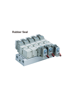 5/2, 5/3 пневмораспределители с электропневматическим управлением VF1000/3000/5000