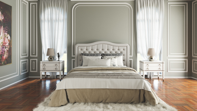 Кровать  двуспальная, MyCloud Империал с подъемным механизмом, бельевым ящиком, мягкое изголовье, высокая спинка