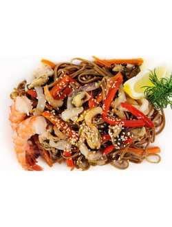 СОБА С МОРЕПРОДУКТАМИ