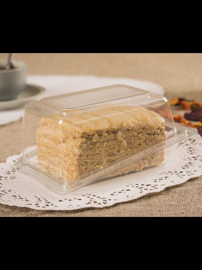 Контейнер для десерта (прозр. пластик), 157*105*73мм