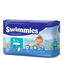 Трусики для плавания Swimmies | Размер S-12 шт. (7-13 кг)