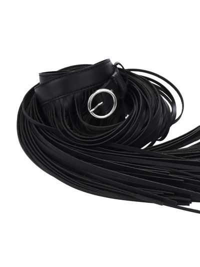 Bonny пояс с бахромой 80 Черный