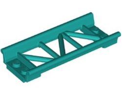 Train, Track Roller Coaster Straight 8L, Dark Turquoise (26022 / 6372726)
