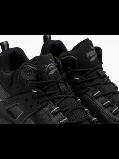 Кроссовки Puma Running System Leather Black зимние