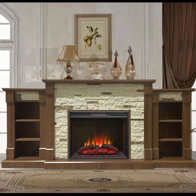 Электрокамин Моника LUX NT M1 с очагом Sparta 25.5 LED