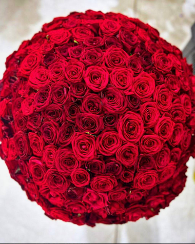 Роза Россия 60 см 201 шт