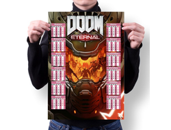 Календарь настенный Doom/ Дум №5
