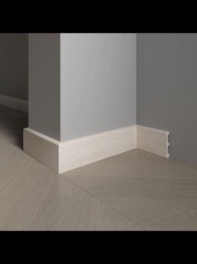 Напольный плинтус Decor-Dizayn 706-77, влагостойкий, ударопрочный, 2,4 метра