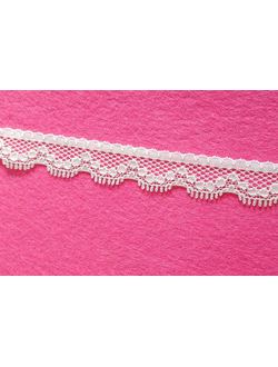 Кружевная тесьма стрейч, 18 мм, арт. H6651