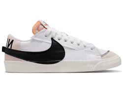 Nike Blazer Low 77 Jumbo (Белые с черным) Арт1 фото