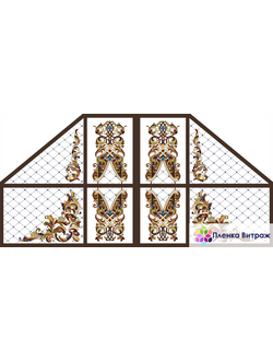 Витражная пленка  KL №89