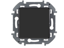 Legrand, Inspiria, Выключатель одноклавишный - антрацит