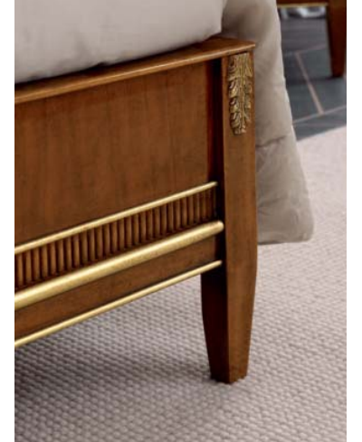 КРОВАТЬ 120*200 (L133*P220*H140) ART.42.07 GOLD TOSATO