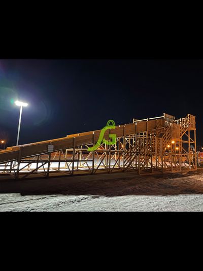 Зимняя горка IgraGrad Snow Fox, скат 18 м мод.1