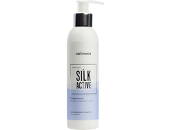 Кондиционер для сухих и повреждённых волос "SILK ACTIVE", 200мл (Greenmade)