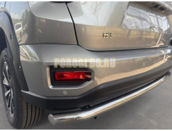 Защита заднего бампера Папа Тюнинг d60 для Haval H7 2025-