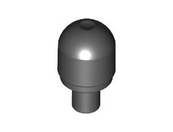 Bar with Light Bulb Cover Bionicle Barraki Eye, Black (58176 / 6070376 / 6174075 / 6448948)