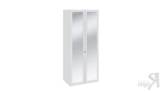 Шкаф для одежды с 2-мя зеркальными дверями «Ривьера» СМ 241.07.102