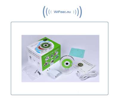 WiFi-LAN видеокамера с облачным сервисом SpaceCam, HD (Green)