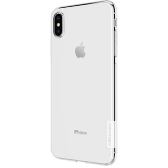 Чехол крышка Apple iPhone XS Max, Nillkin TPU, белый, 6902048163331