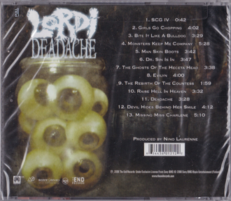 Купить диск Lordi – Deadache в интернет-магазине CD и LP "Музыкальный прилавок" в Липецке