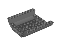 Slope, Curved 8 x 8 x 2 Inverted Double, Dark Bluish Gray (54091 / 4519003 / 6035536)