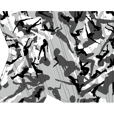 POLARIS RMK 800 2011 - 2015 GIRL камуфляж [891]