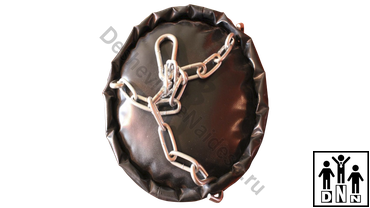 Боксерский мешок из тентовой ткани