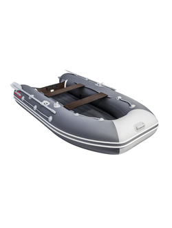 Моторная лодка Таймень LX 3200 НДНД Графит/светло-серый