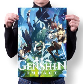 Плакат Genshin Impact  № 2