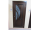 Дверь шпонированная остекленная "Карелия венге"