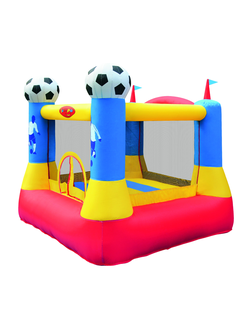 Батут надувной "Замок футболиста"