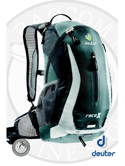 Велорюкзак Race X Grey с комфортной подвесной системой от Deuter