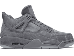 Nike Air Jordan 4 Retro Cool Grey Kaws (Серые) фото