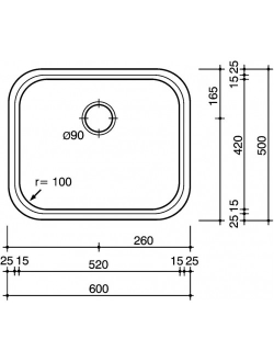 Мойка Reginox Chicago L BBQ steel lux 316
