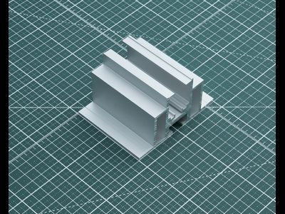 SKILLED TRACK алюминиевый профиль трека раздвижной двери