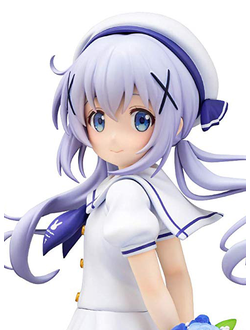 Фигурка 1/7 Чино Кафу (Chino Kafuu Summer Uniform)