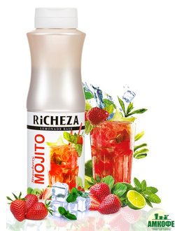 Основа для напитков RiCHEZA Мохито Клубничный