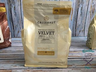 Шоколад Callebaut белый VELVET 32%, 500 г