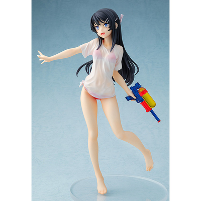 Фигурка 1/7 Маи Сакурадзима (Sakurajima Mai Water Gun Date Ver.)