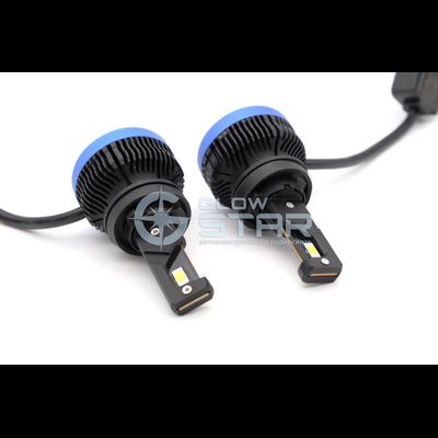 Светодиодные лампы H11/H8/H9 Aozoom P5 с радиатором, 12V, 35W, 6000K, чип Korea WT35