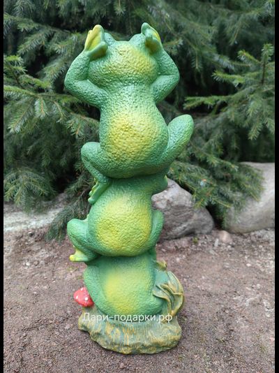 Три лягушки 44*18см    1,3кг    полистоун Россия 1727/012347*
