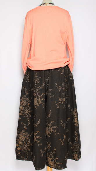 Джемпер-пуловер "Золотые клепки" персик, зеленый, синий р.46-52