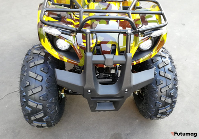 Квадроцикл GreenCamel Atakama T320 (48V 1000W R8 Дифференциал) армейский желтый