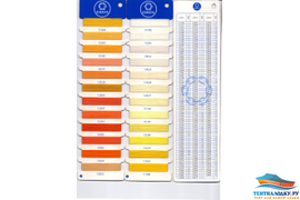 Карта цветов COATS