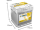 VARTA Dynamic AGM 40Ah 420A A10 Start-Stop