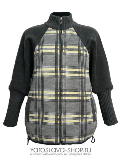 Модель: Д-2831. Женский трикотажный жакет в спортивном стиле