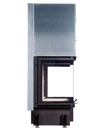 Каминная топка Дельта 1000 P три стекла подовое горение принтинг, Экокамин (Россия)