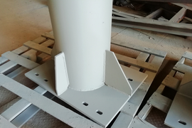 Фундамент опоры освещения